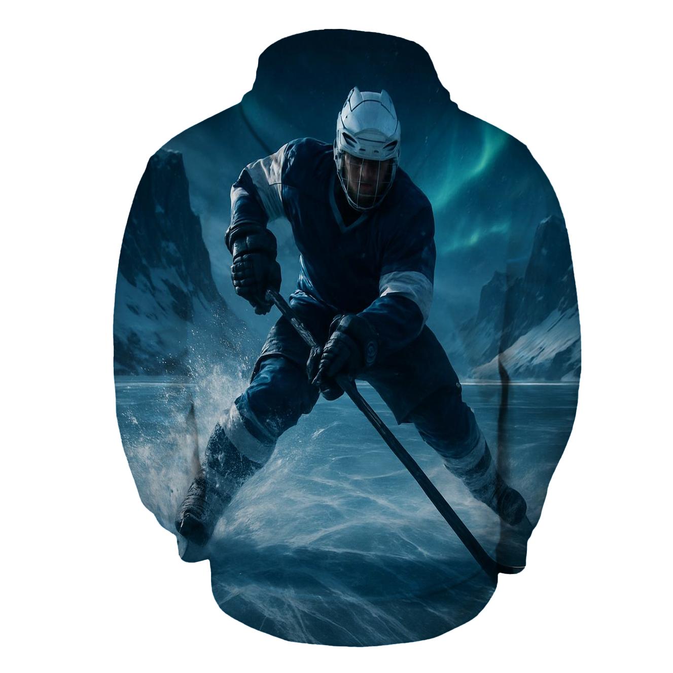 Arctic Ice Hockey Storm designer hoodies