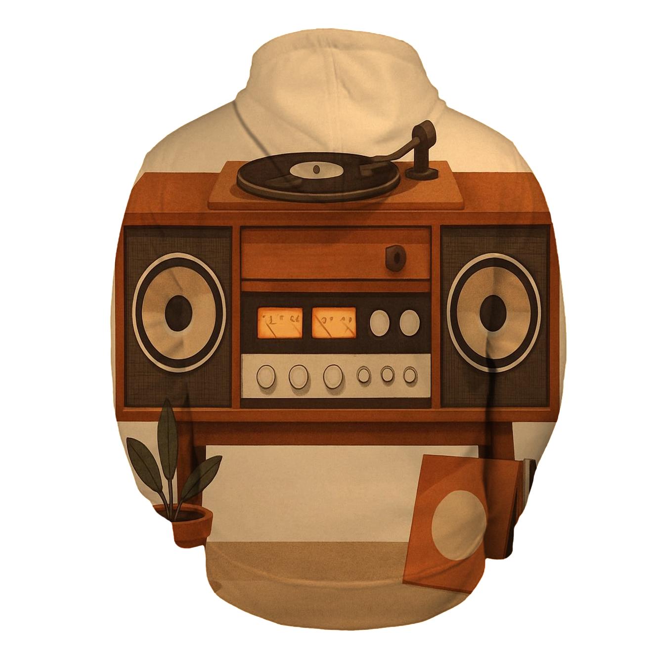 Analog Stereo Vibes premium hoodies
