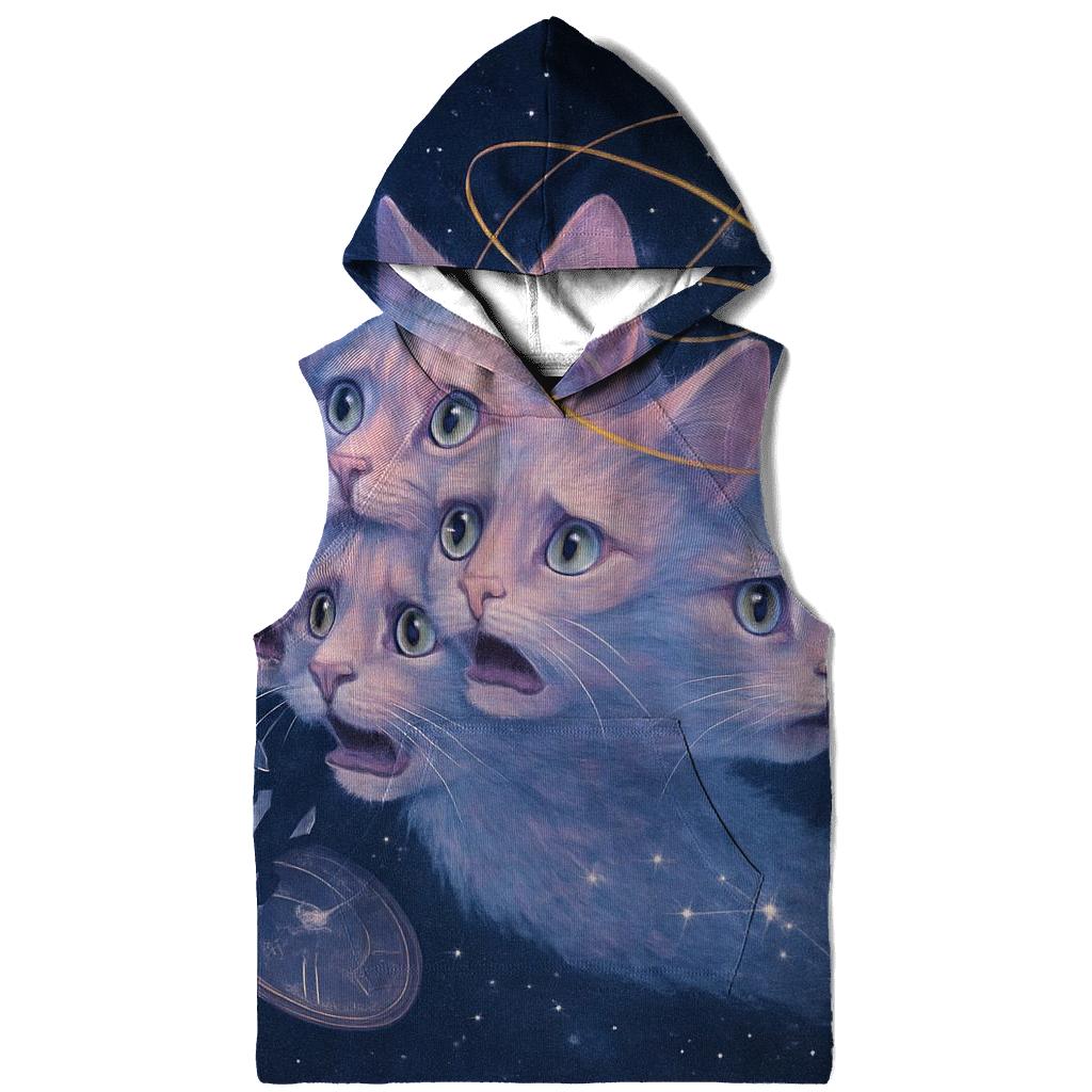Cat Of Collapsing Timelines graphic hoodies