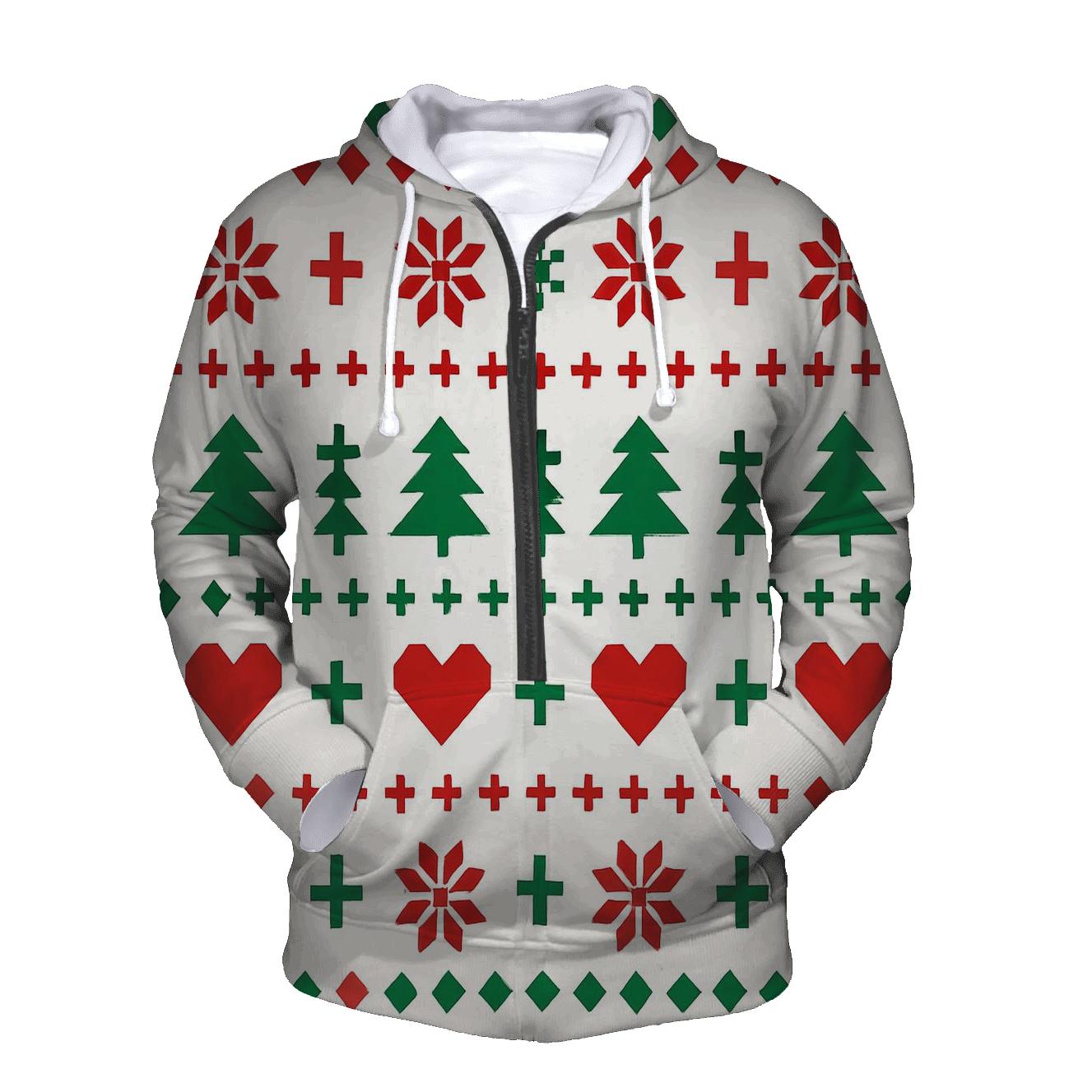 Nordic Knit Echoes hoodies fashion