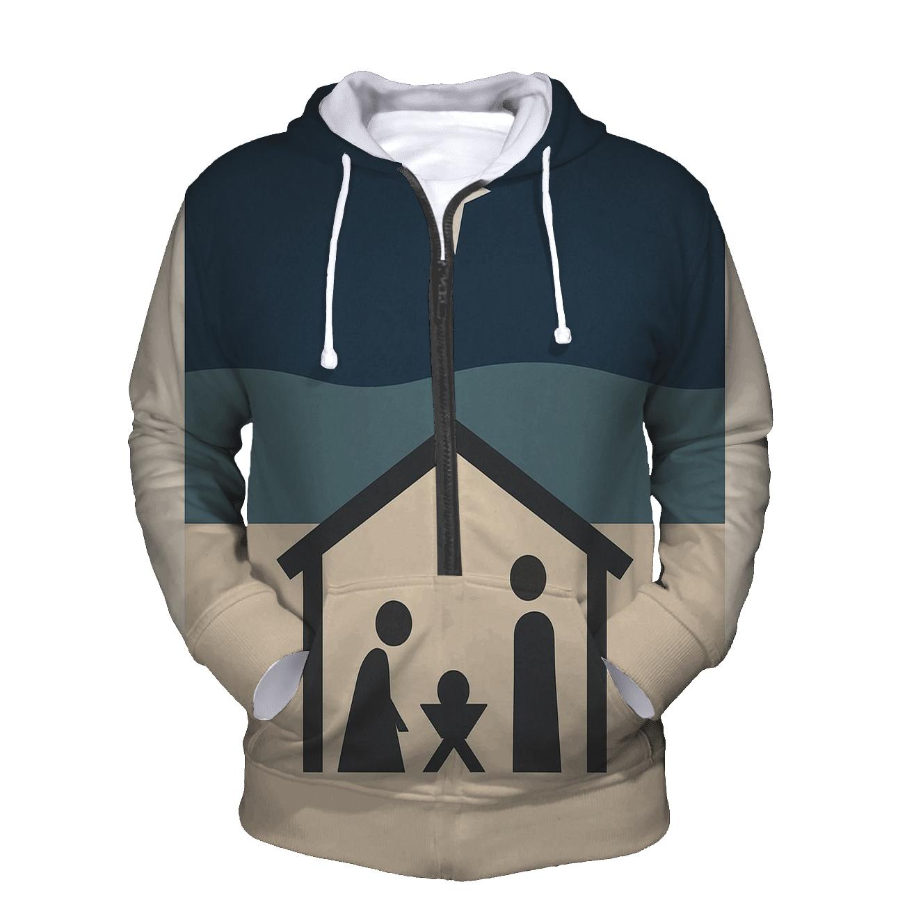 Nativity Silhouette Bands hoodie styles