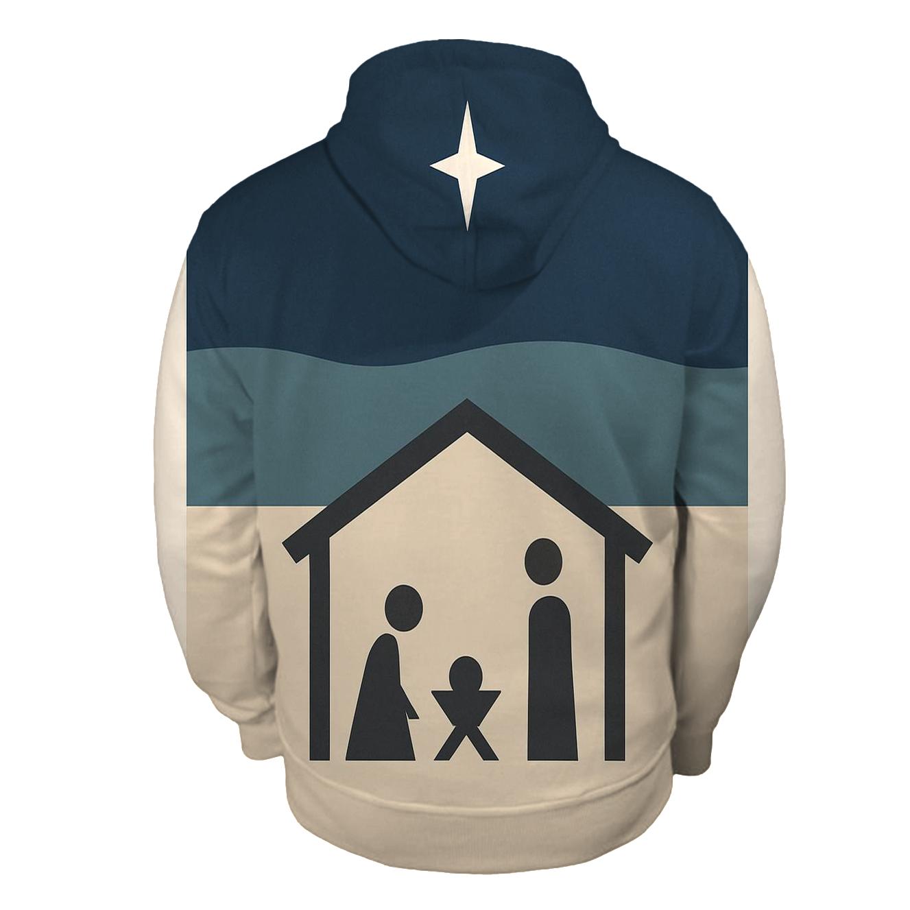 Nativity Silhouette Bands hoodie styles