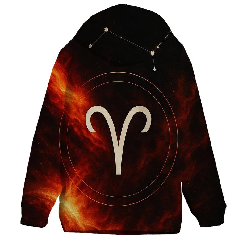 Aries Solar Storm Ram Sigil hoodies fashion