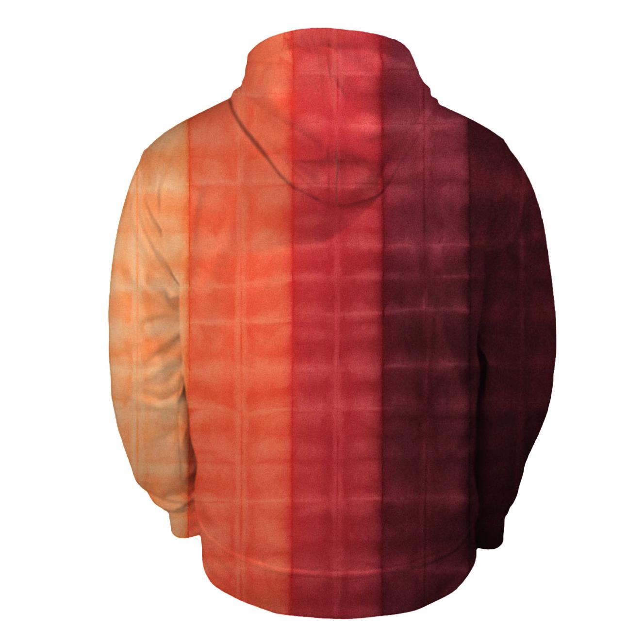 Sunset Fold Overdye Strata lightweight hoodies