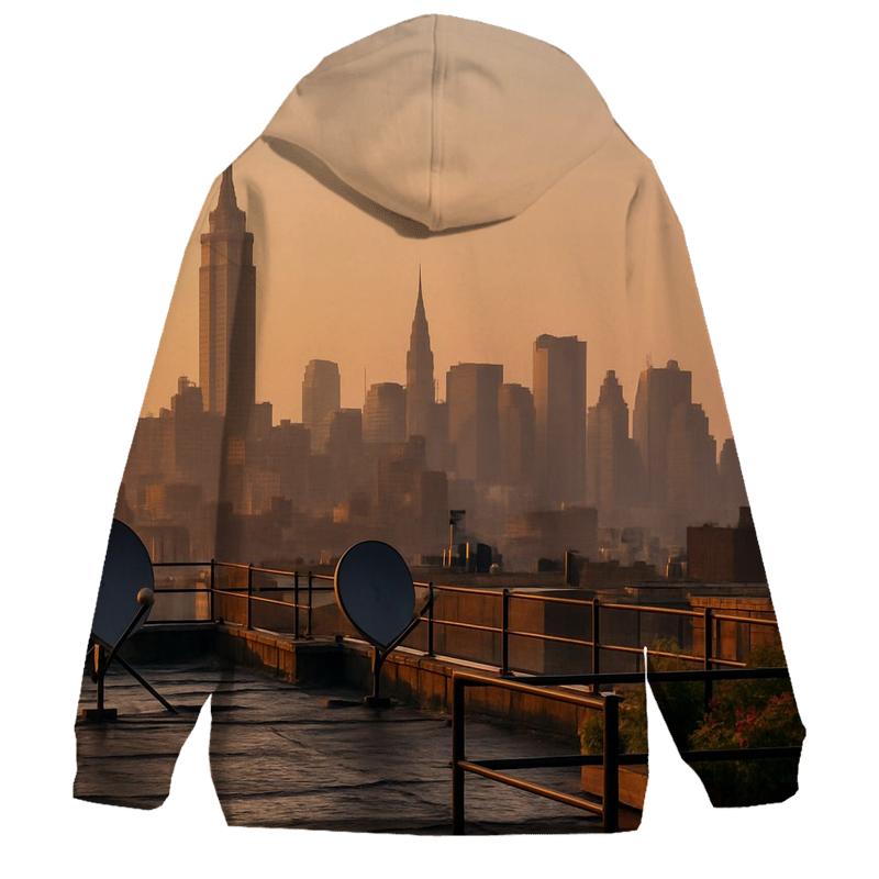Autumn Sunrise From A Queens Rooftop hoodie designs