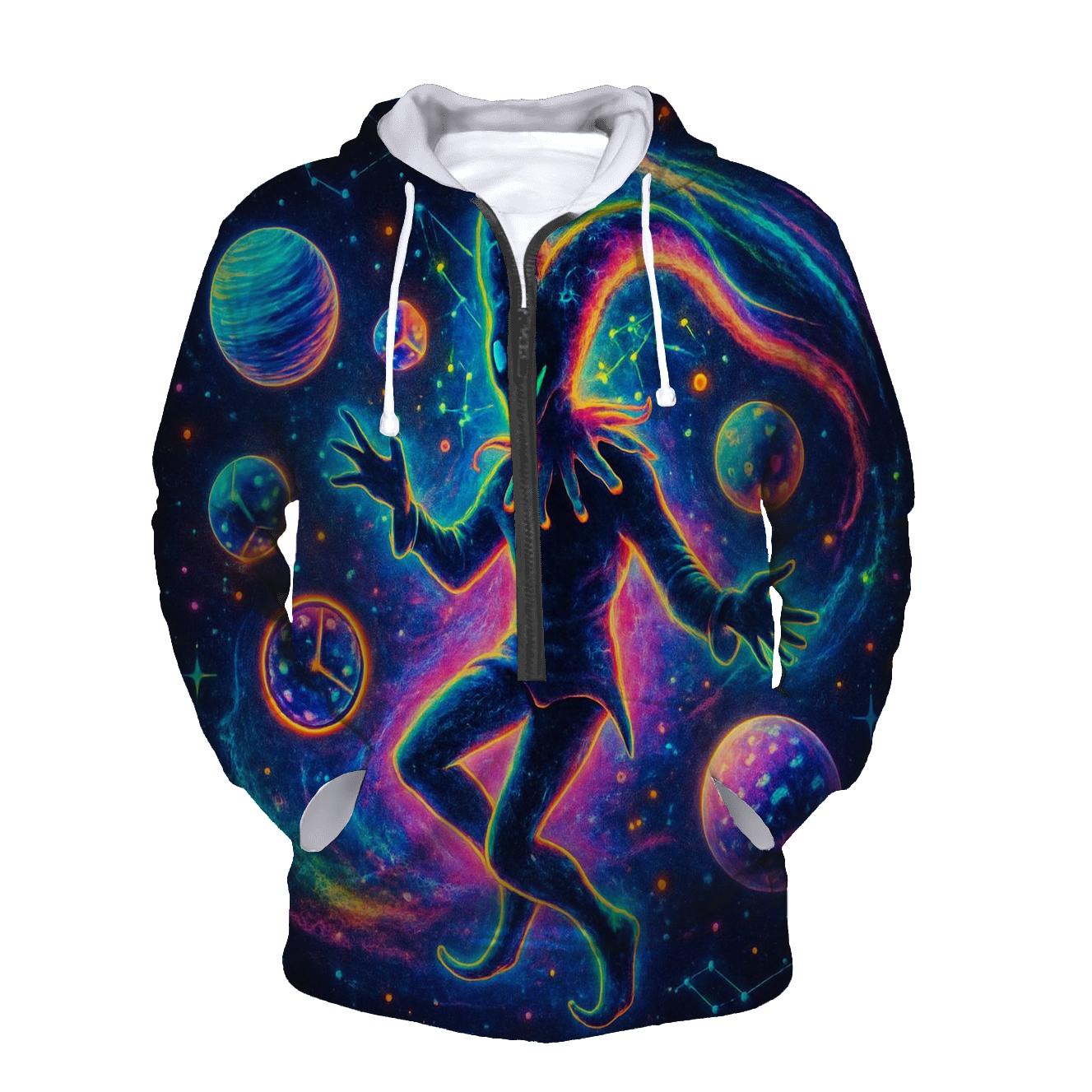 Chaotic Orbit Jester hoodies fashion