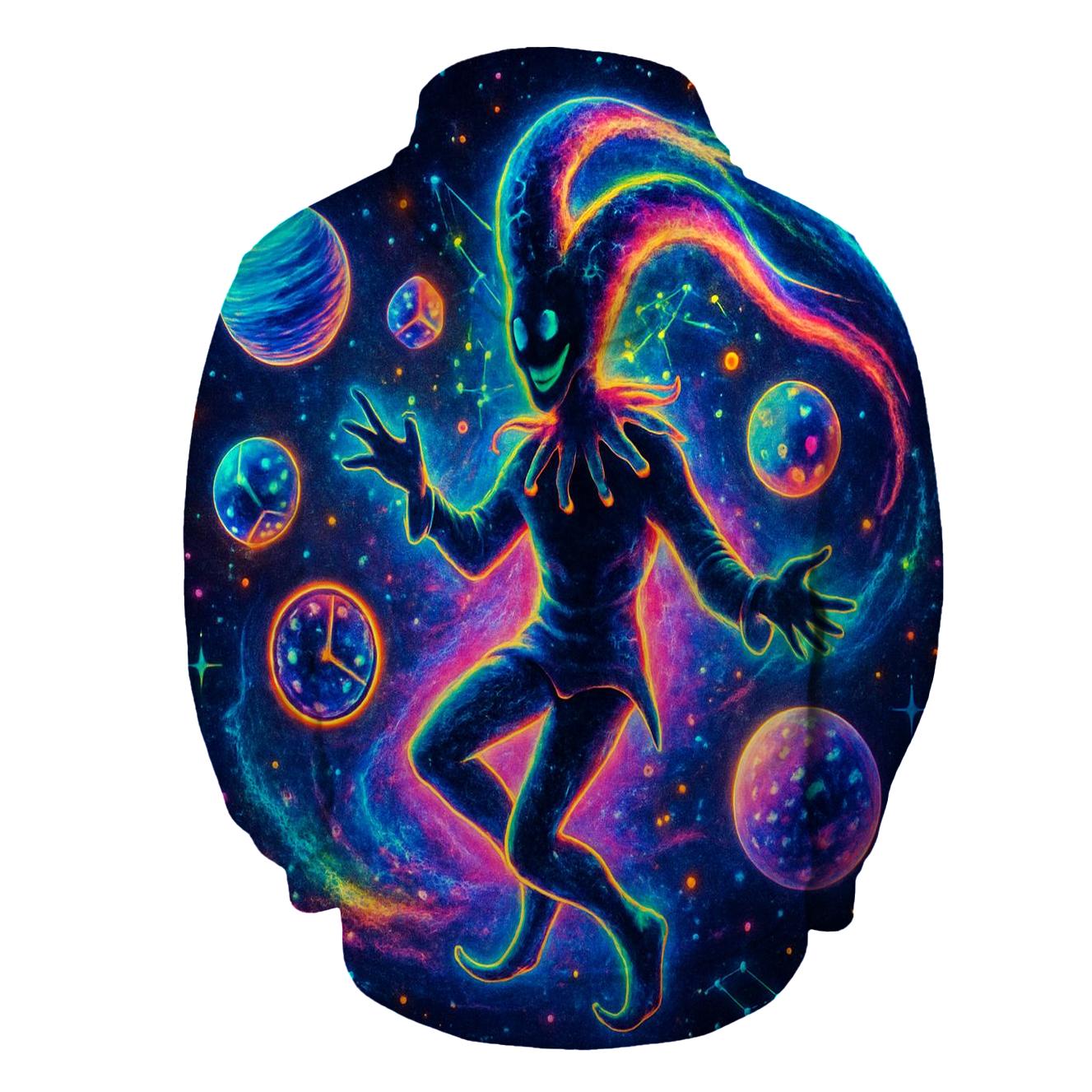 Chaotic Orbit Jester hoodies fashion