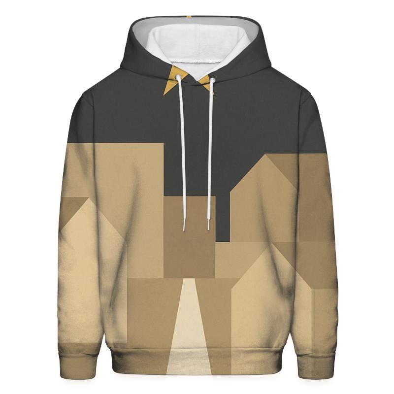 Midnight Bethlehem Geometry premium hoodies