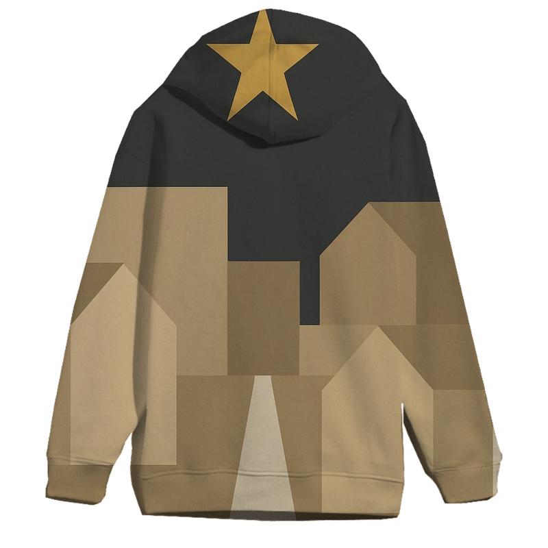 Midnight Bethlehem Geometry premium hoodies