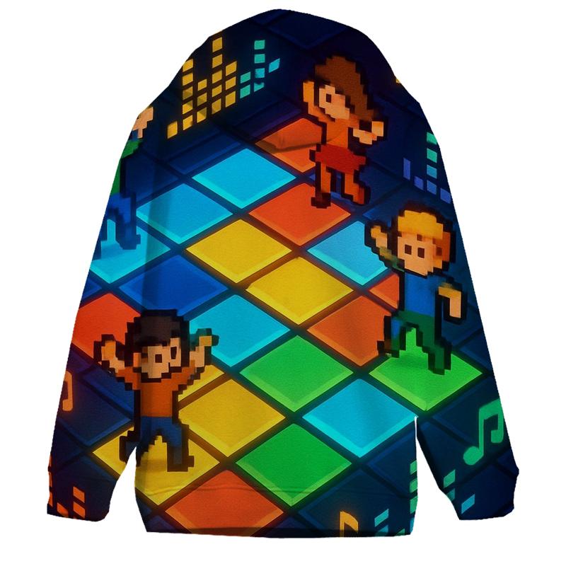 Pixel Dance Arcade Floor heavyweight hoodies