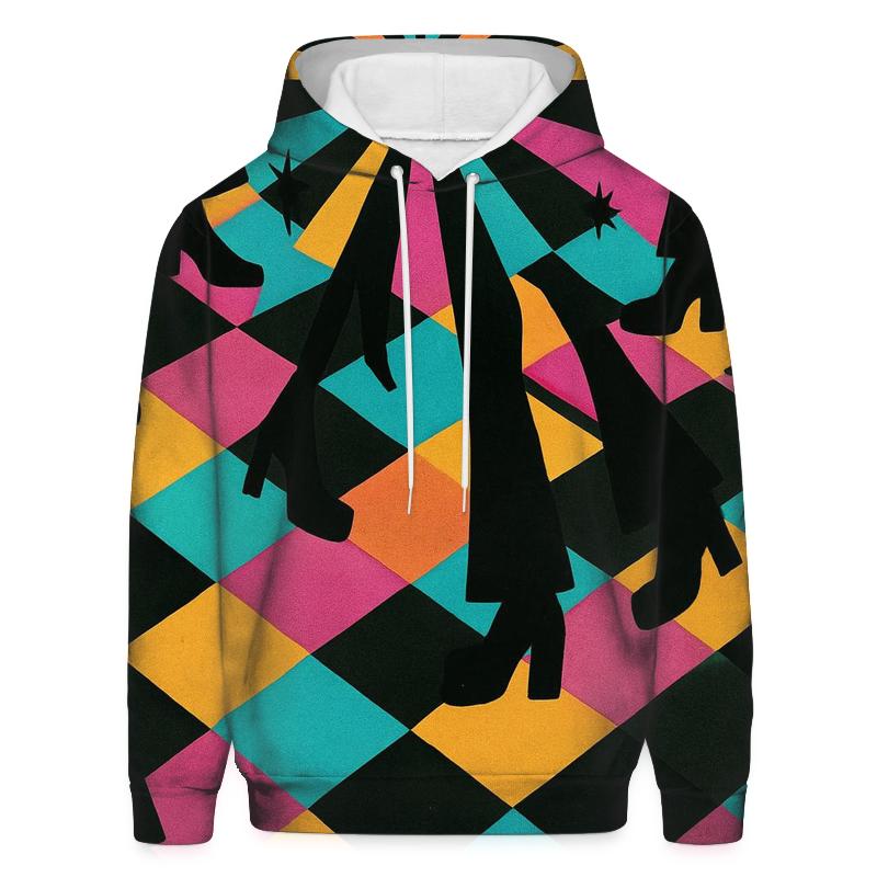 Disco Starburst Floor hoodie designs