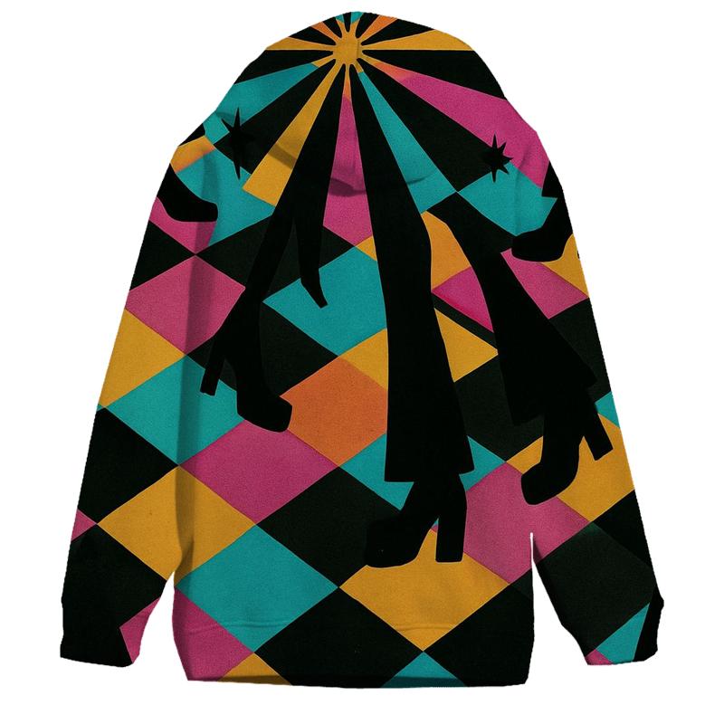 Disco Starburst Floor hoodie designs