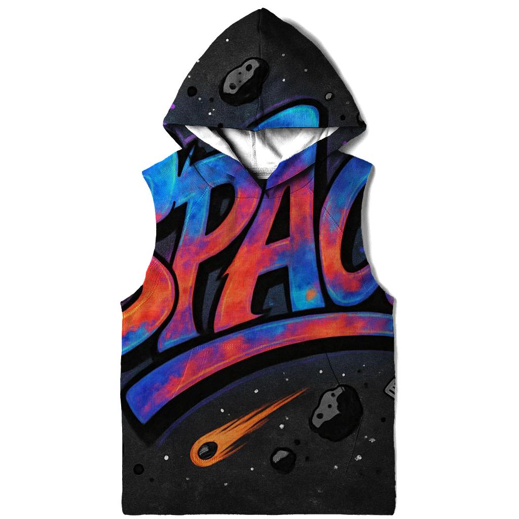 Galactic Graffiti Flow pullover hoodies