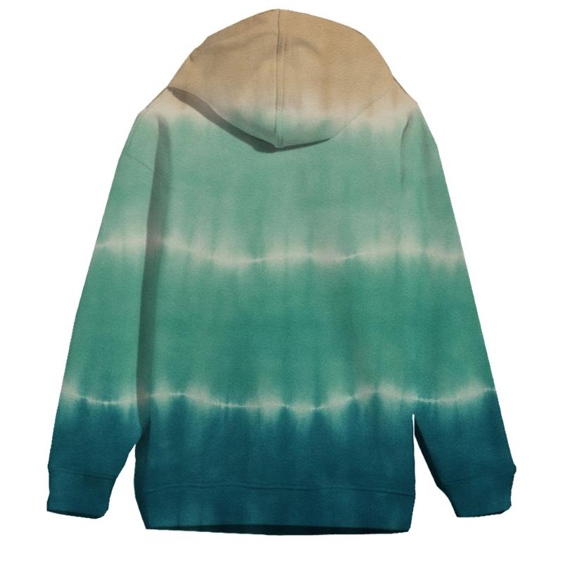Lagoon Horizon Stripe Wash graphic hoodies