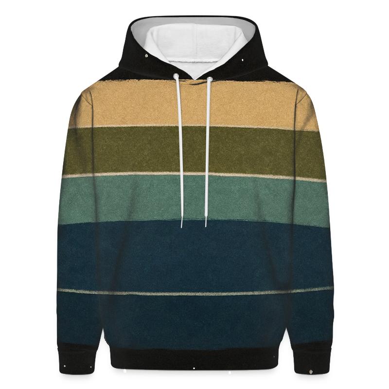 Ring Plane Horizon Strata embroidered hoodies