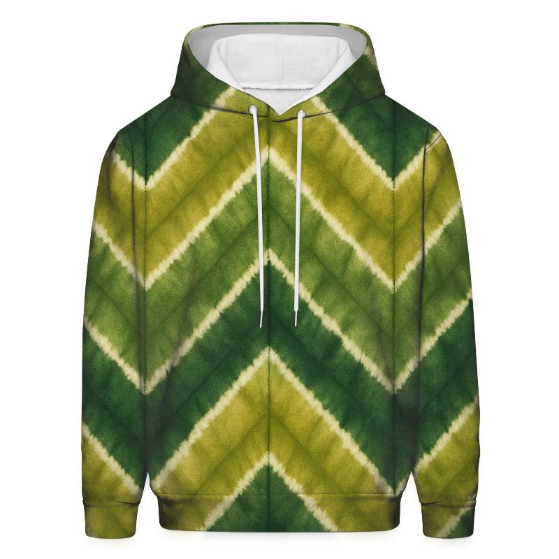 Forest Echo Chevron Accordion graphic hoodies