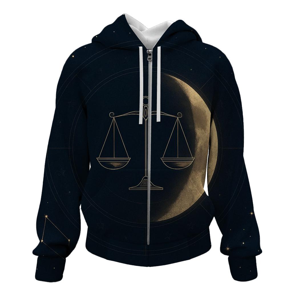 Luminous Libra Eclipse Balance heavyweight hoodies