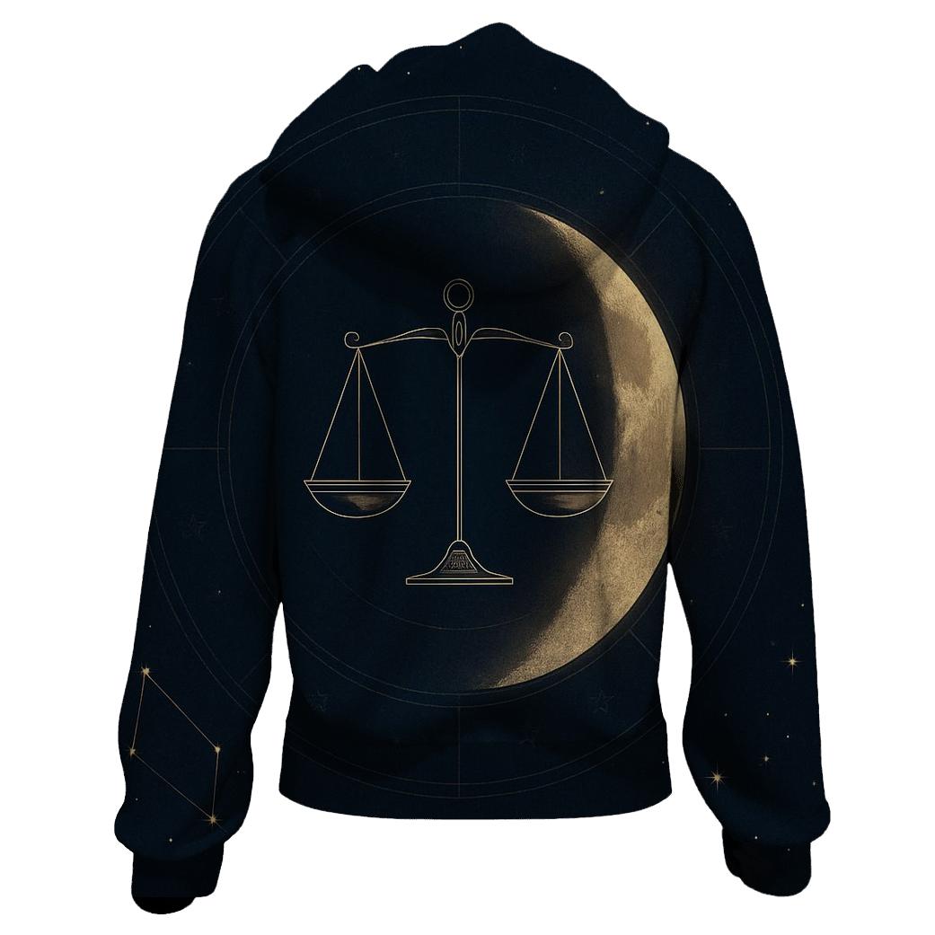 Luminous Libra Eclipse Balance heavyweight hoodies