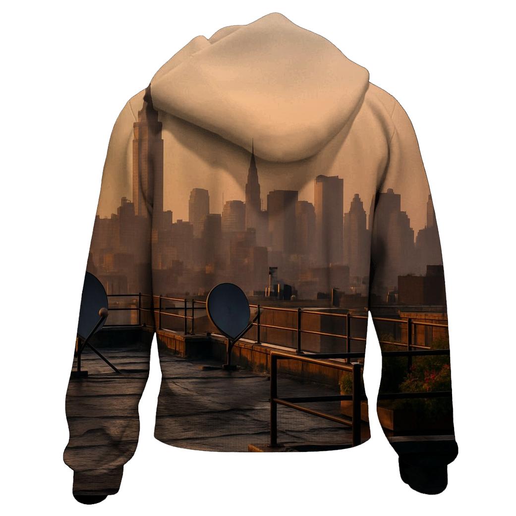 Autumn Sunrise From A Queens Rooftop hoodies fashion
