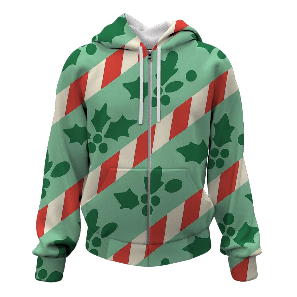Candy Cane Rhythm lightweight hoodies