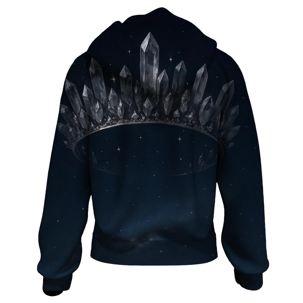 Crystal Constellation Crown premium hoodies