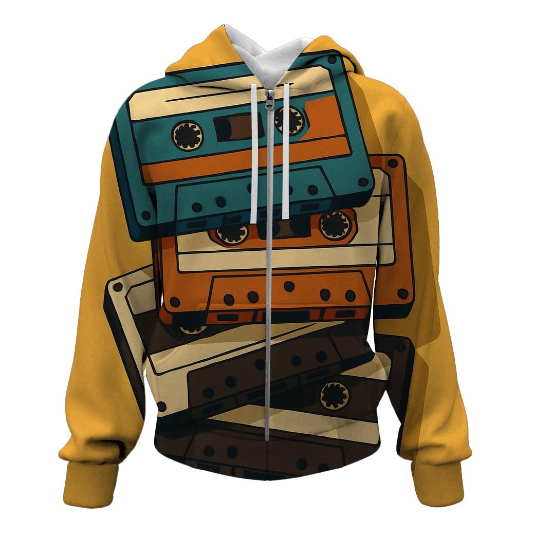 Cassette Mixtape Memories hoodie styles