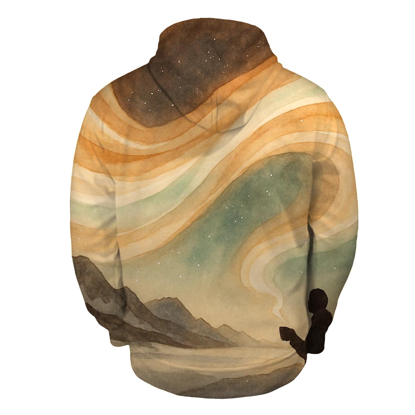 Aurora Latte Veil designer hoodies