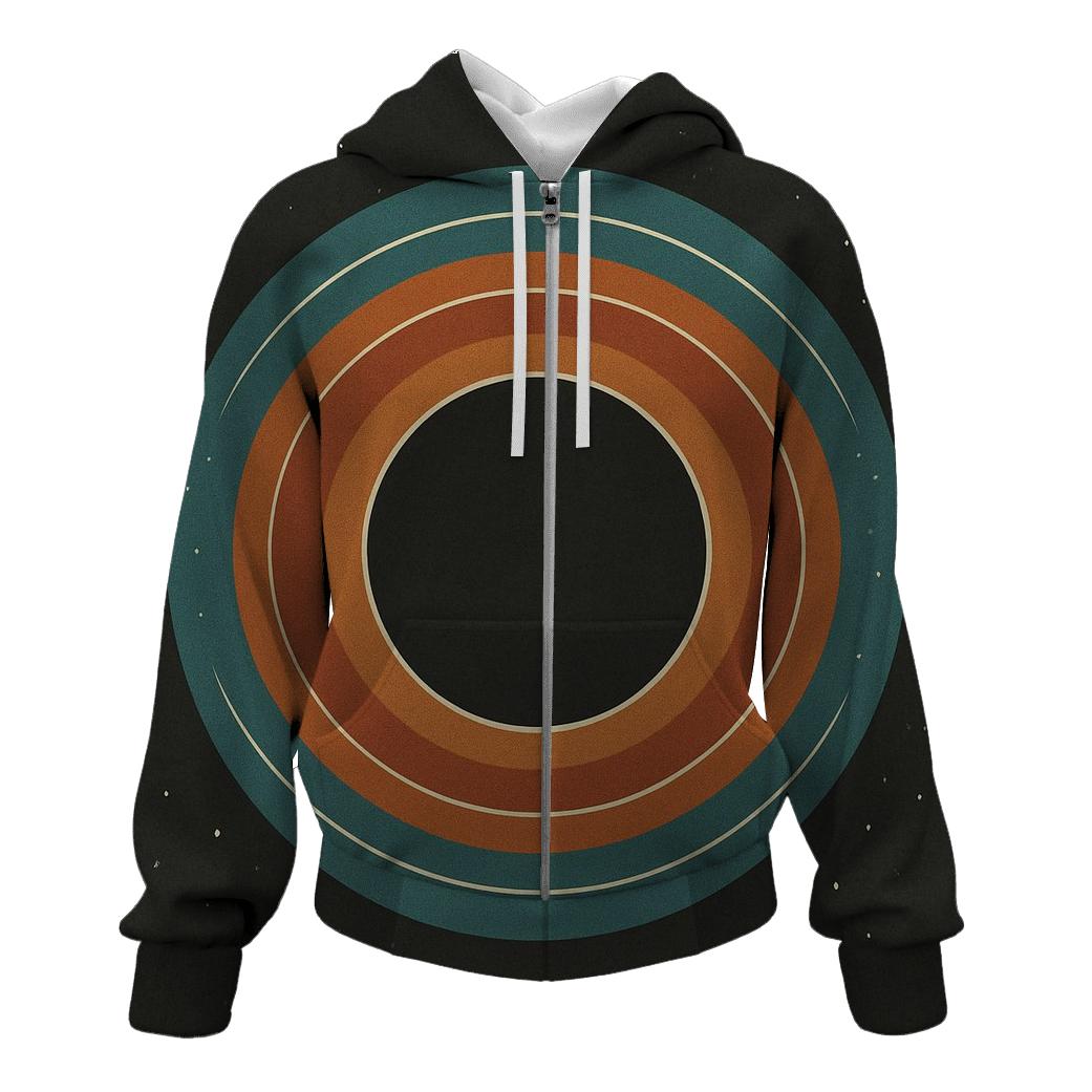 Accretion Disk Belt Stack pullover hoodies