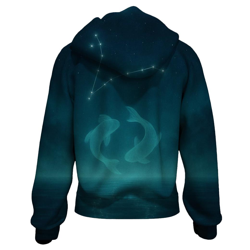 Pisces Dream Tides Star Lagoon lightweight hoodies