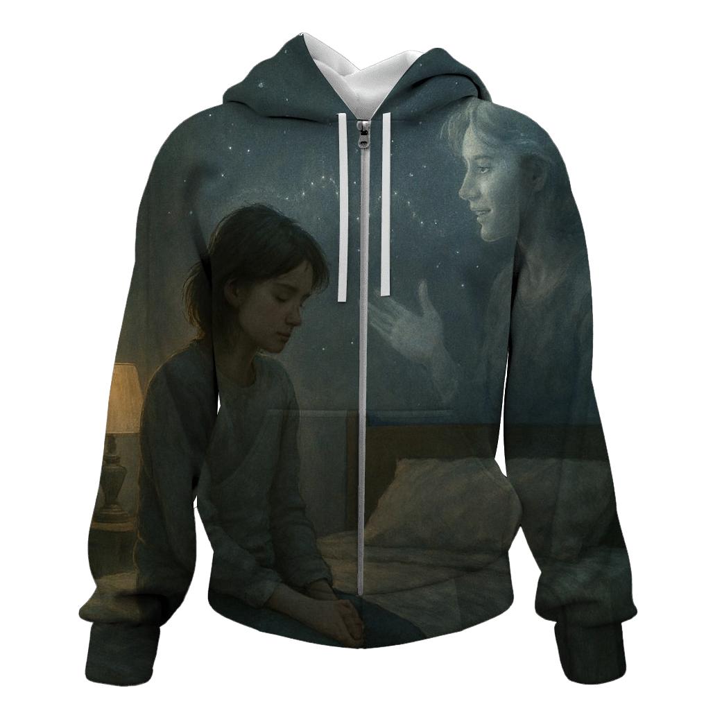 Echoes In The Starlit Room The Memory Of Her Voice hoodie trends