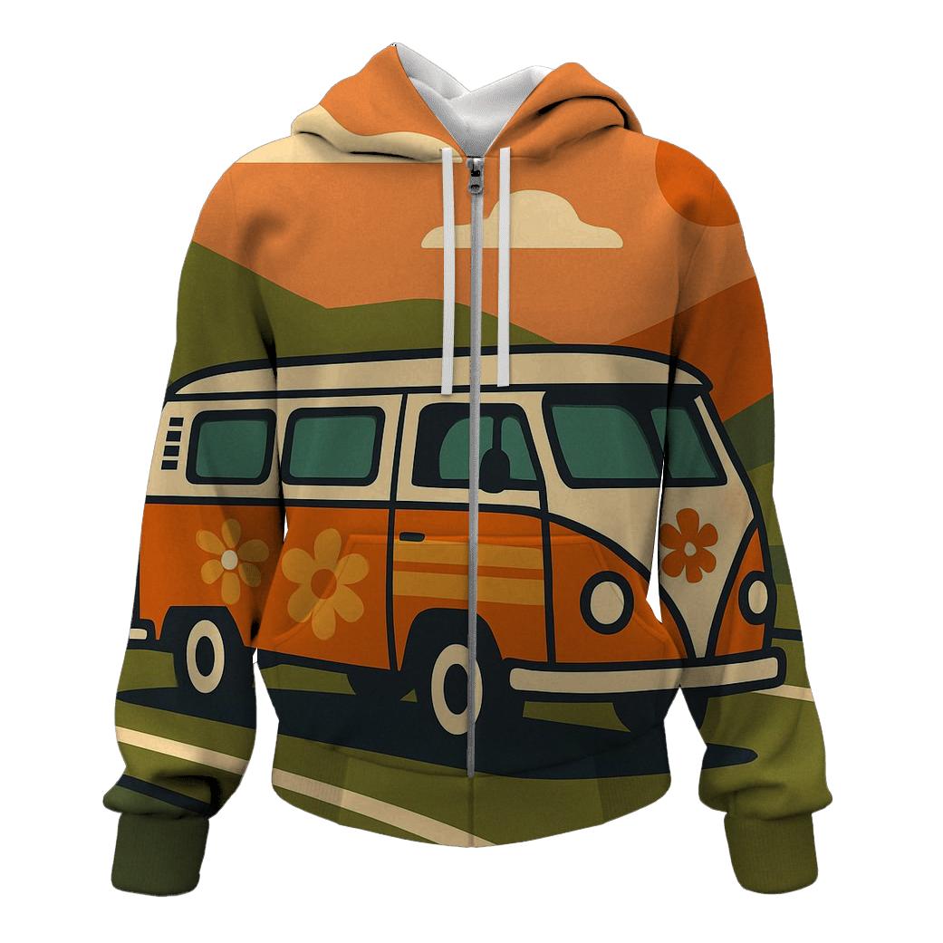 Groove Bus Highway custom hoodies