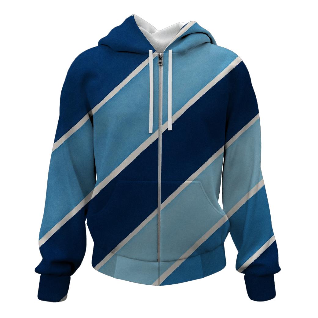 Indigo Mist Arashi Diagonals designer hoodies