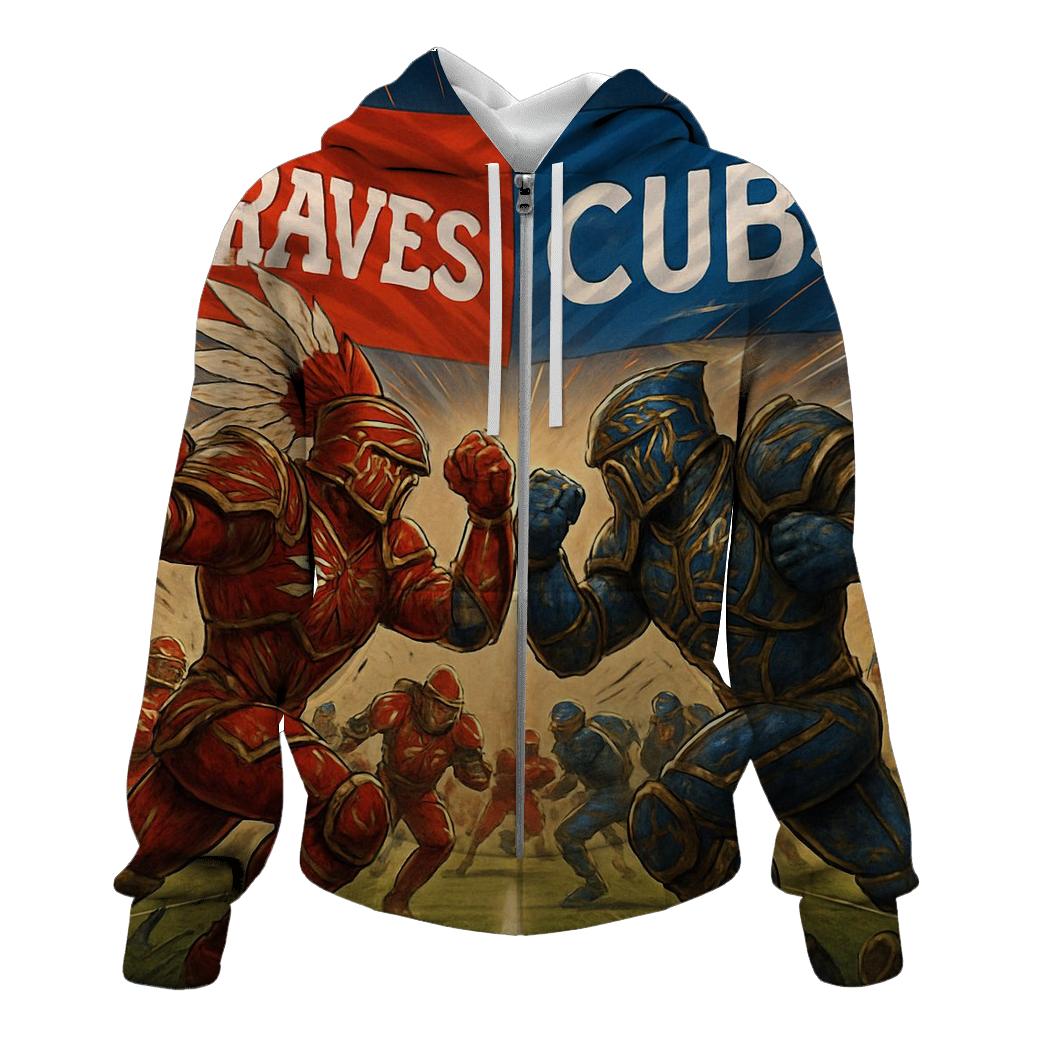 Halftime Skirmish At The Rivalry Banner hoodies fashion
