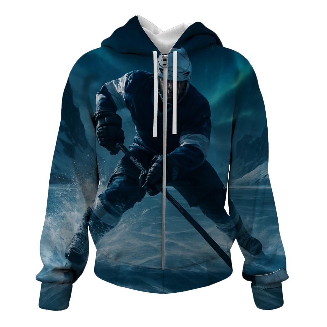 Arctic Ice Hockey Storm pullover hoodies