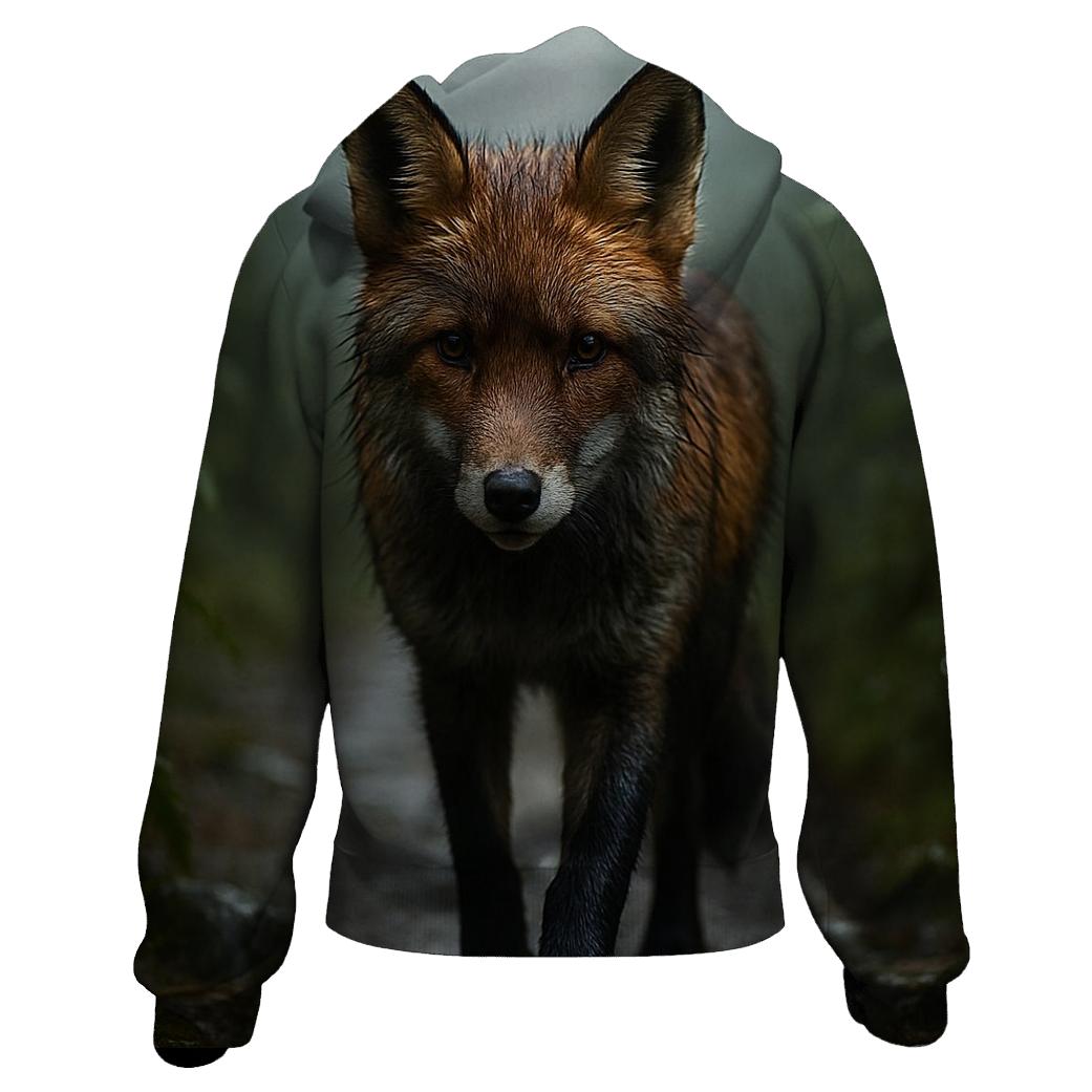 Mist Trail Red Fox zip-up hoodies