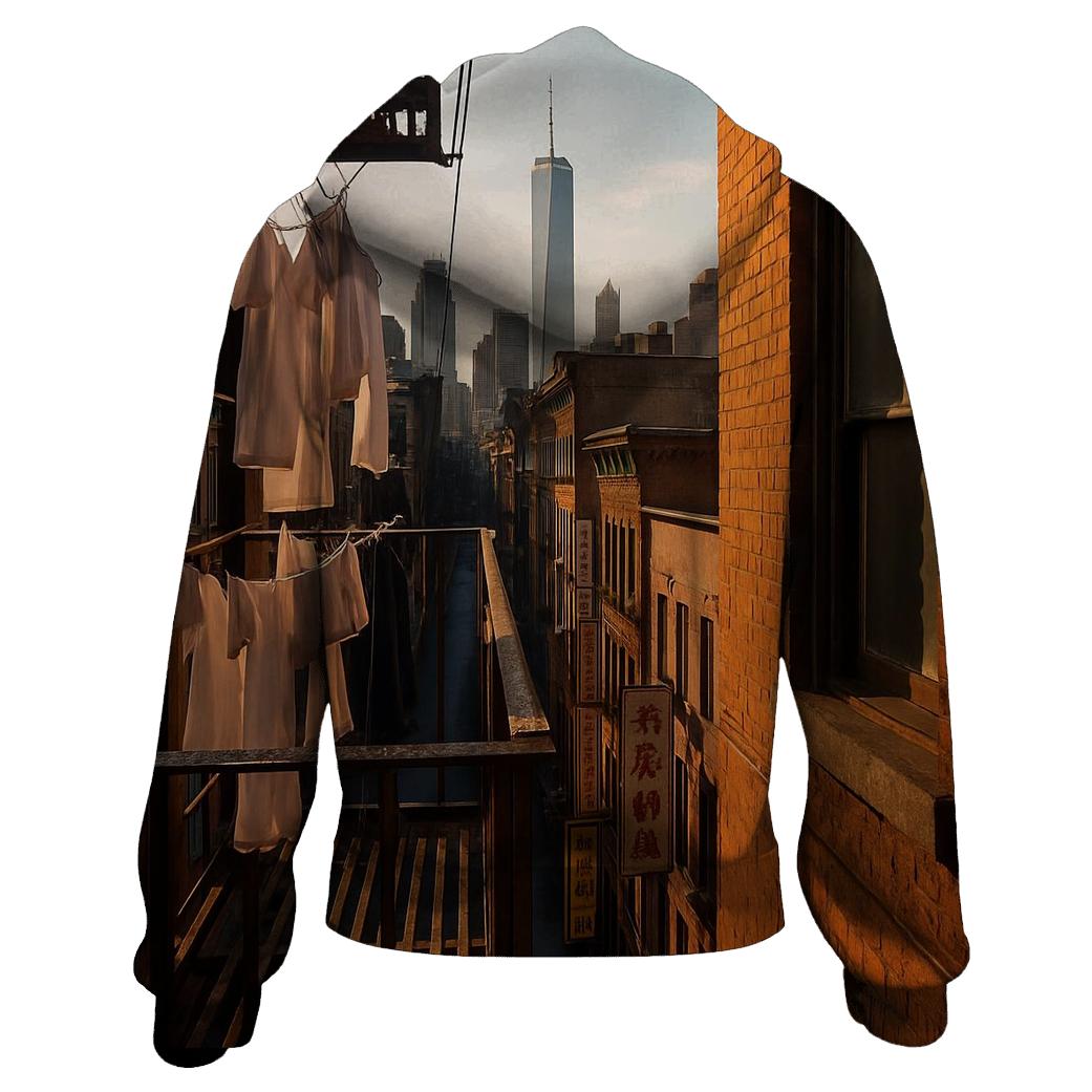 Chinatown Tenement View Toward Downtown hoodie trends