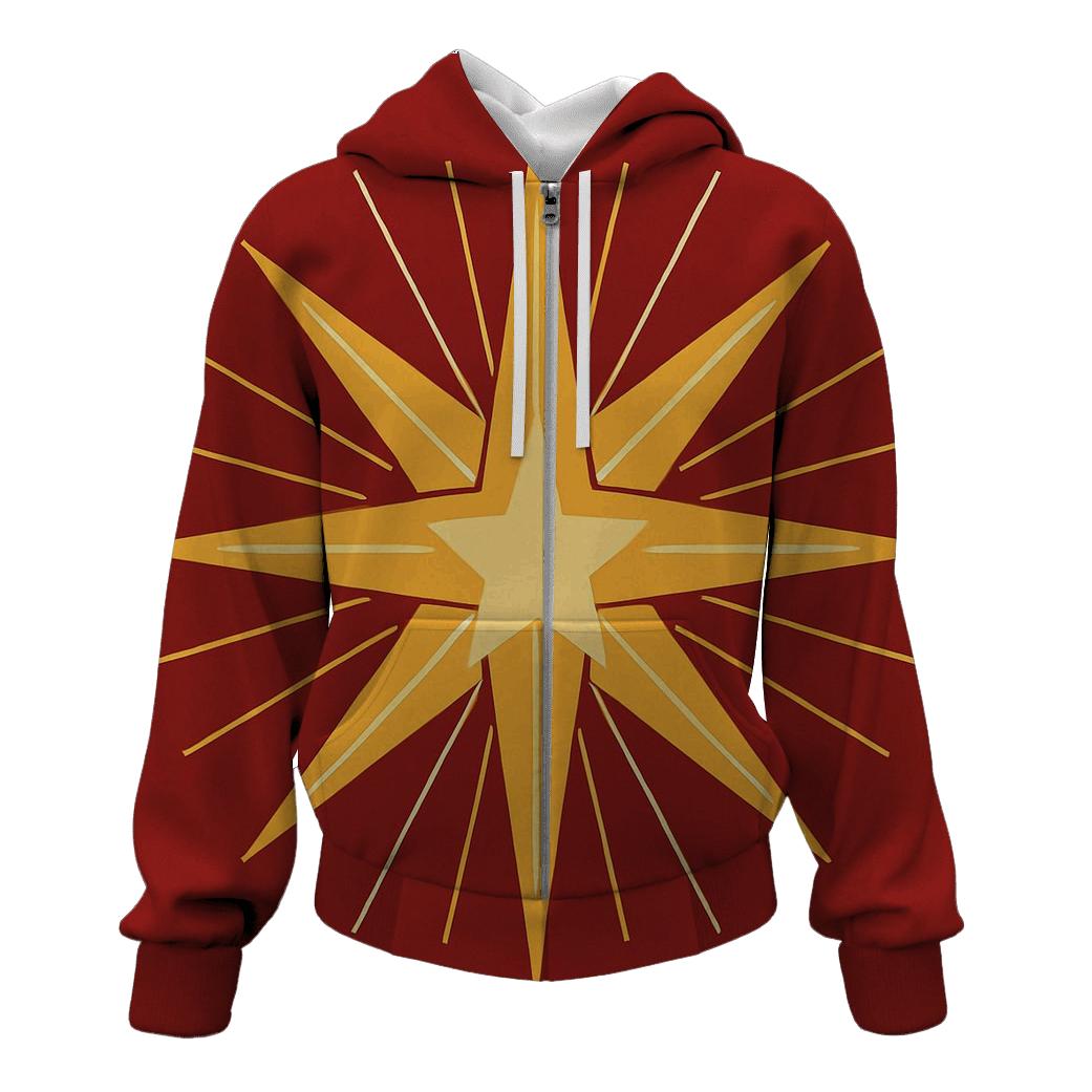 Golden Starburst Carol designer hoodies