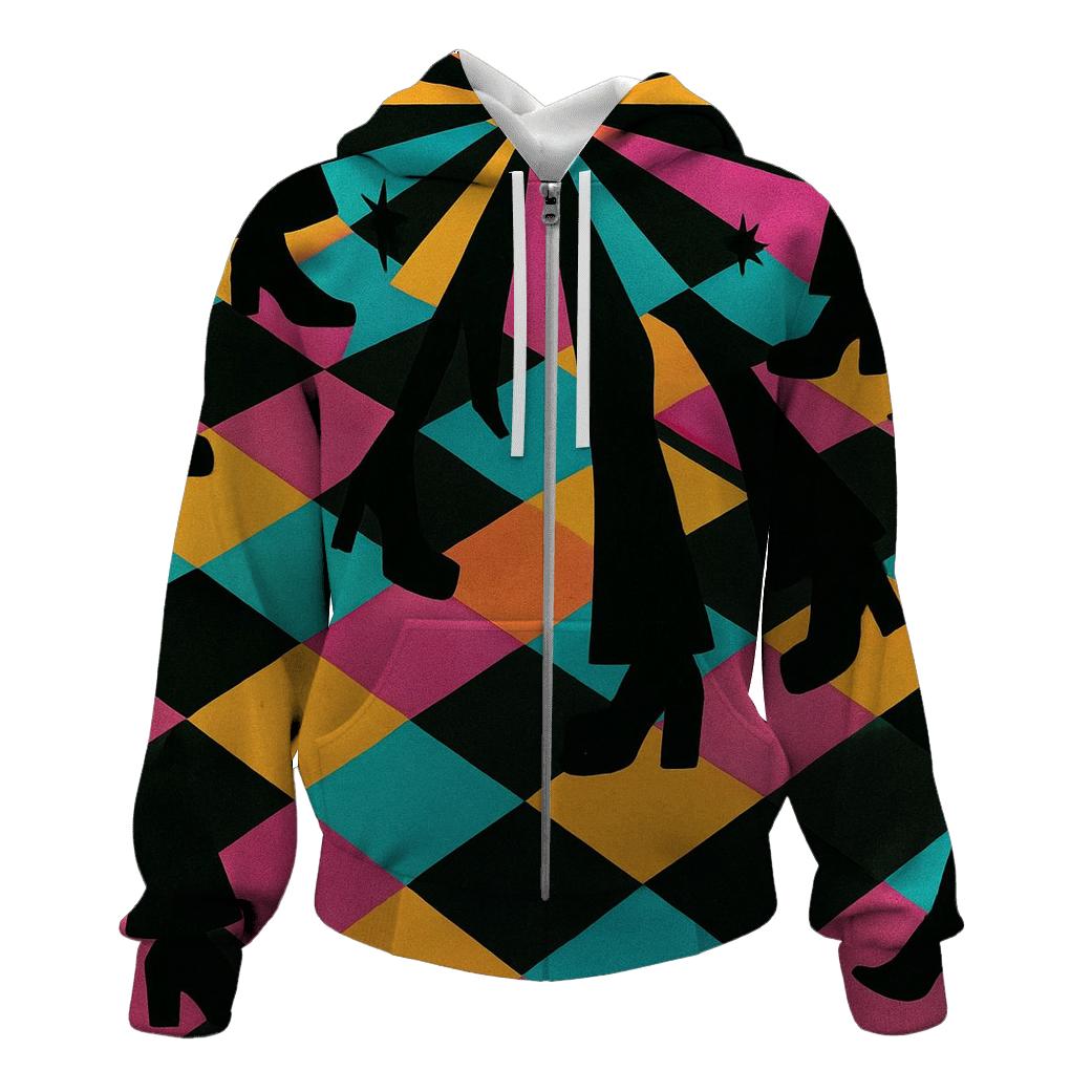 Disco Starburst Floor hoodie styles