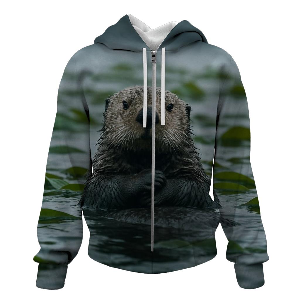Kelp Forest Patrol Sea Otter hoodies fashion