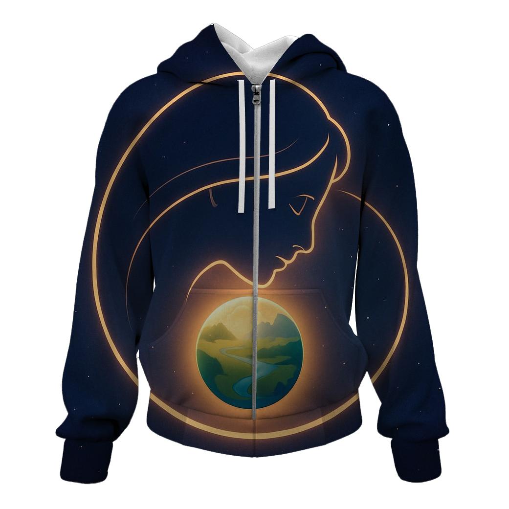 Her Quiet Orbit A Mothers Love Around A Growing World pullover hoodies
