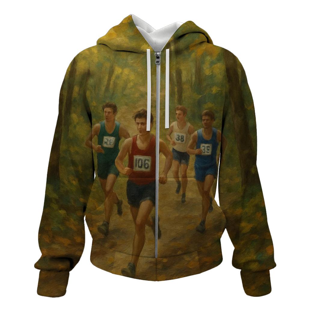 Forest Cross Country Run designer hoodies