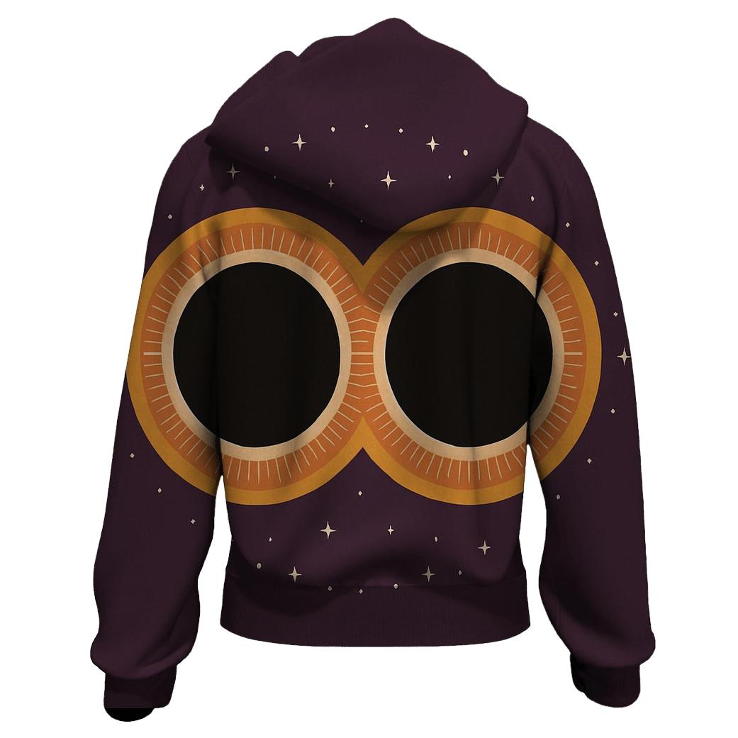 Binary Eclipse Double Corona heavyweight hoodies