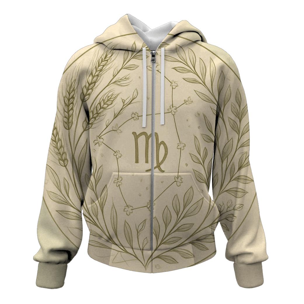 Virgo Earth Alchemy Star Garden premium hoodies