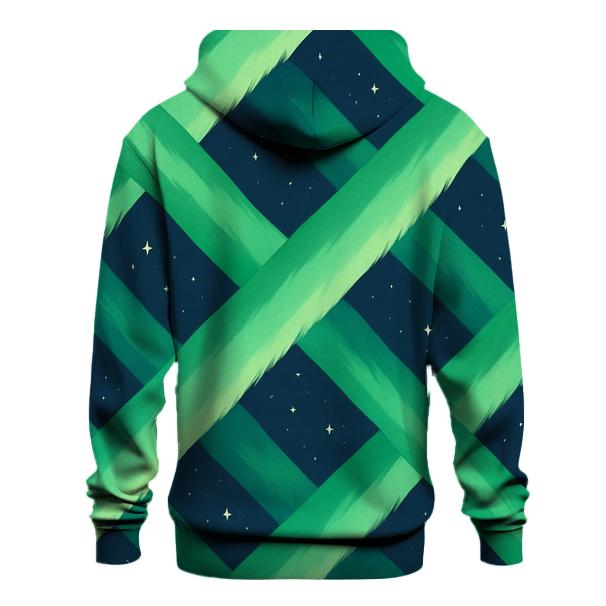 Aurora Ribbon Lattice heavyweight hoodies