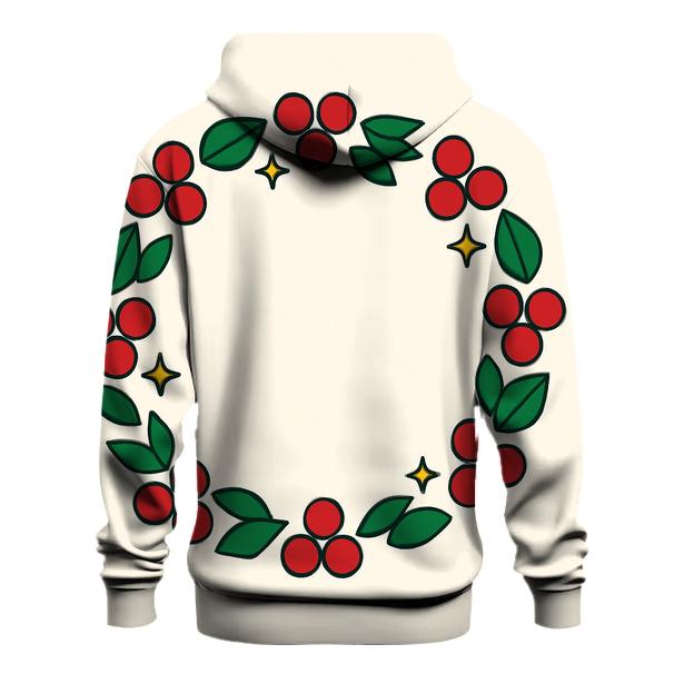 Starlit Holly Halo graphic hoodies