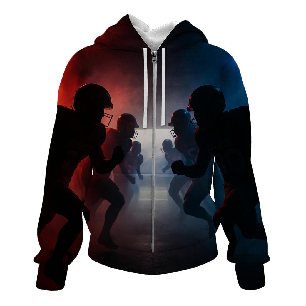 Braves And Cubs Tunnel Charge premium hoodies