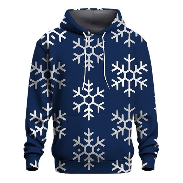 Snowflake Lattice Noel designer hoodies