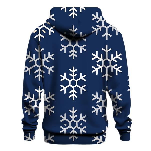 Snowflake Lattice Noel designer hoodies