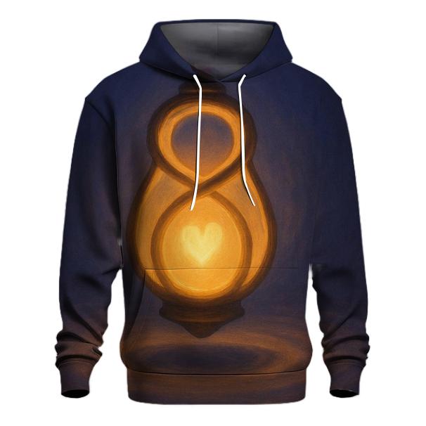 Infinite Heart Lantern heavyweight hoodies