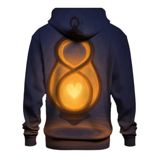 Infinite Heart Lantern heavyweight hoodies